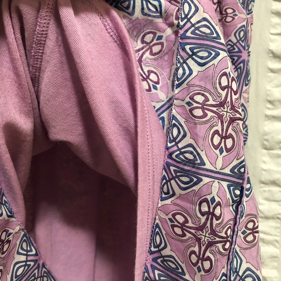 MSSP Max Studio Silk Blend Boho Print Dress - Picture 6 of 6